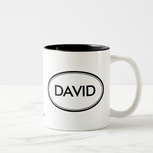Tasse 2 Couleurs David (Droit)