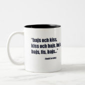 Tasse 2 Couleurs David (Gauche)