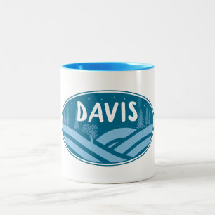 Tasse 2 Couleurs Davis Virginie-Occidentale Plein air