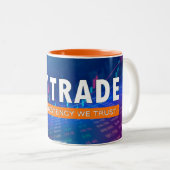 Tasse 2 Couleurs day trader (Devant droit)