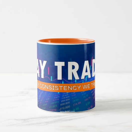 Tasse 2 Couleurs day trader (Centre)