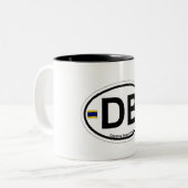 Tasse 2 Couleurs Daytona Beach. (Devant gauche)