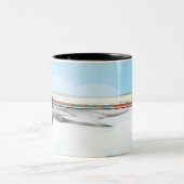 TASSE 2 COULEURS DC-3 (Centre)