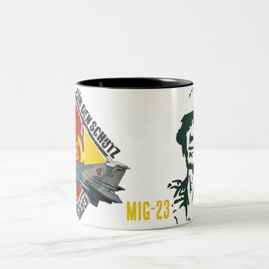 TASSE 2 COULEURS DDR MIG 23 (Centre)