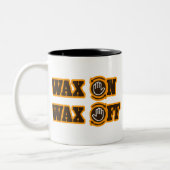 Tasse 2 Couleurs De cire cire dessus - (Gauche)