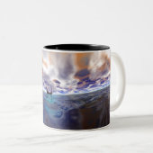 Tasse 2 Couleurs De derrière d'or (Devant droit)