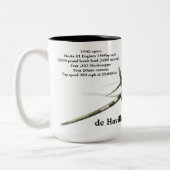 Tasse 2 Couleurs de Havilland Mosquito FP Mk VI (Gauche)