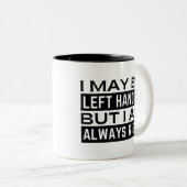 Tasse 2 Couleurs de Left Hander (Devant droit)