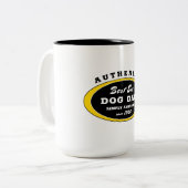 Tasse 2 Couleurs De meilleur drôle simplement impressionnant (Devant gauche)