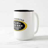 Tasse 2 Couleurs De meilleur drôle simplement impressionnant (Devant droit)