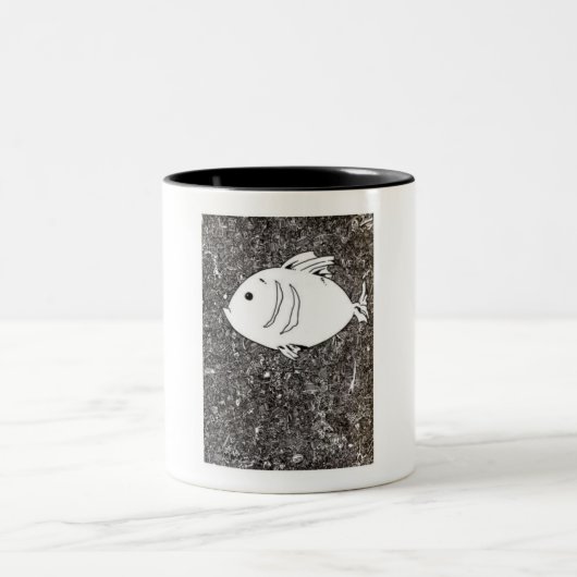 Tasse 2 Couleurs De poisson (Centre)