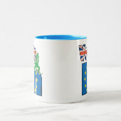 Tasse 2 Couleurs De vote UE dedans (restez) - - référendum (Centre)