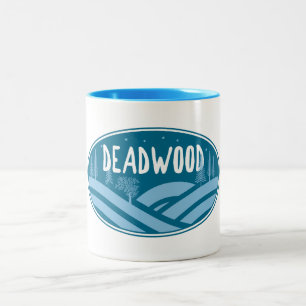 Tasse 2 Couleurs Deadwood Dakota du Sud Plein air