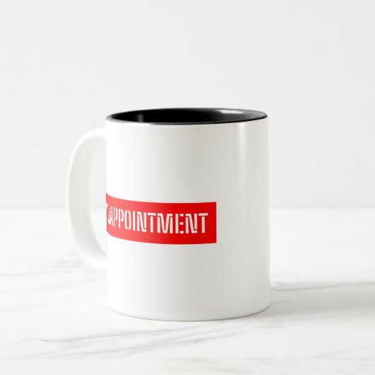 TASSE 2 COULEURS DÉCEPTION (Devant gauche)