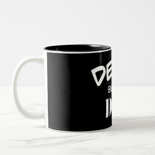 Tasse 2 Couleurs Décès avant DNF (Gauche)
