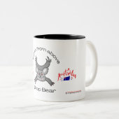 Tasse 2 Couleurs Décès d'en haut (Devant droit)