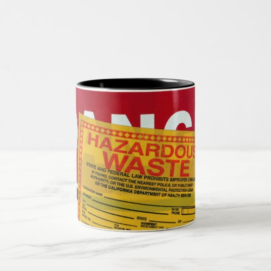 Tasse 2 Couleurs Déchets dangereux (Centre)