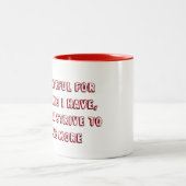 Tasse 2 Couleurs Déclaration positive et positive (Centre)