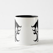 Tasse 2 Couleurs Deco mod woman (Centre)