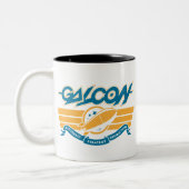 Tasse 2 Couleurs deco_rocket_gold (Gauche)