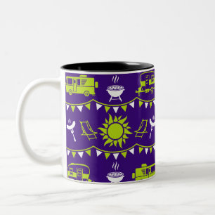 Tasse 2 Couleurs Décoration de camping-caravane