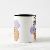 Tasse 2 Couleurs Décoration Pèlerin Thanksgiving (Centre)