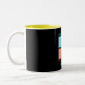 Tasse 2 Couleurs Découpage/couture (Gauche)