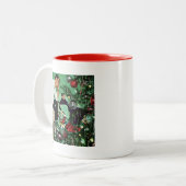 Tasse 2 Couleurs Découpage de l'arbre (Devant gauche)