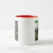 Tasse 2 Couleurs Découpage de l'arbre (Centre)
