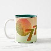 Tasse 2 Couleurs Découpe de ligne modèle 77 (Gauche)