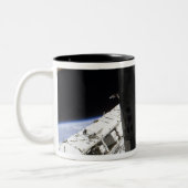 Tasse 2 Couleurs Découverte de la navette spatiale 14 (Gauche)