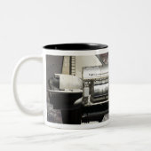 Tasse 2 Couleurs Découverte de la navette spatiale 3 (Gauche)