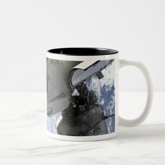 Tasse 2 Couleurs Découverte de navette spatiale ancrée (Droit)