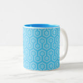 Tasse 2 Couleurs Découvrir la conception des flocs de neige (Devant droit)