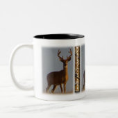 Tasse 2 Couleurs Deer Happy Fête des pères (Gauche)