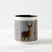 Tasse 2 Couleurs Deer Happy Fête des pères (Centre)