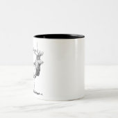 Tasse 2 Couleurs Deer / Hirsch (Centre)