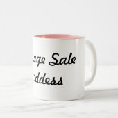 Tasse 2 Couleurs Déesse de brocante à domicile (Devant droit)