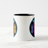 Tasse 2 Couleurs Déesse de la triple spirale (Centre)