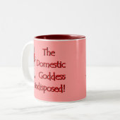 Tasse 2 Couleurs Déesse domestique (Devant gauche)
