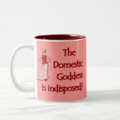 Tasse 2 Couleurs Déesse domestique (Gauche)
