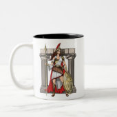 Tasse 2 Couleurs Déesse grecque d'Athéna (Gauche)