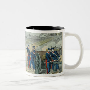 Tasse 2 Couleurs Défaite des rebelles retranchés dans le cimetiè
