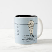 Tasse 2 Couleurs Définir la barre supérieure (Devant droit)