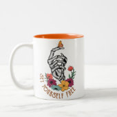 Tasse 2 Couleurs Définir votre Skeleton libre (Gauche)