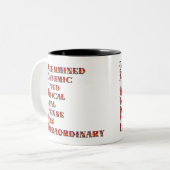 Tasse 2 Couleurs Définition de Drumline (Devant gauche)