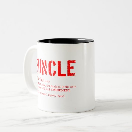 Tasse 2 Couleurs Définition de Funcle (Devant gauche)