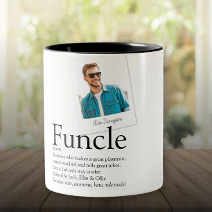 Tasse 2 Couleurs Définition de Funcle Oncle Photo