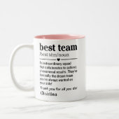 Tasse 2 Couleurs Définition de l'équipe (Gauche)