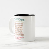 Tasse 2 Couleurs Définition du fabricant de chiens (Devant gauche)